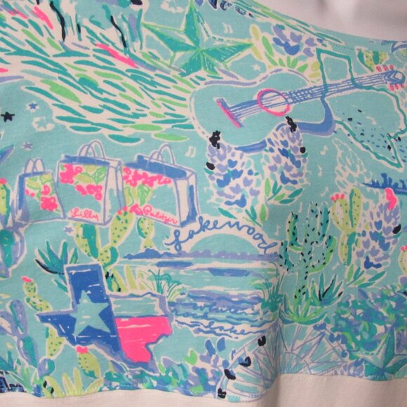 Lilly Pulitzer Loves Texas Tee Medium - Picture 4 of 11